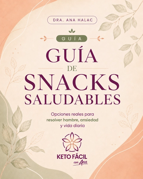 guía, snacks saludables, alimentación keto