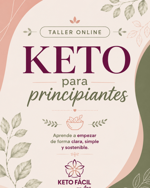 taller keto para principiantes